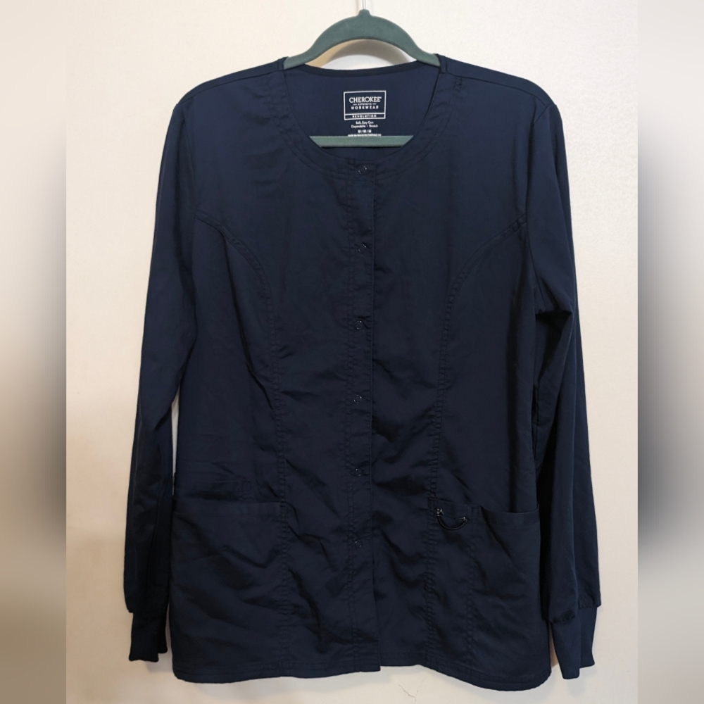 3/$10! Cherokee authentic work wear top M